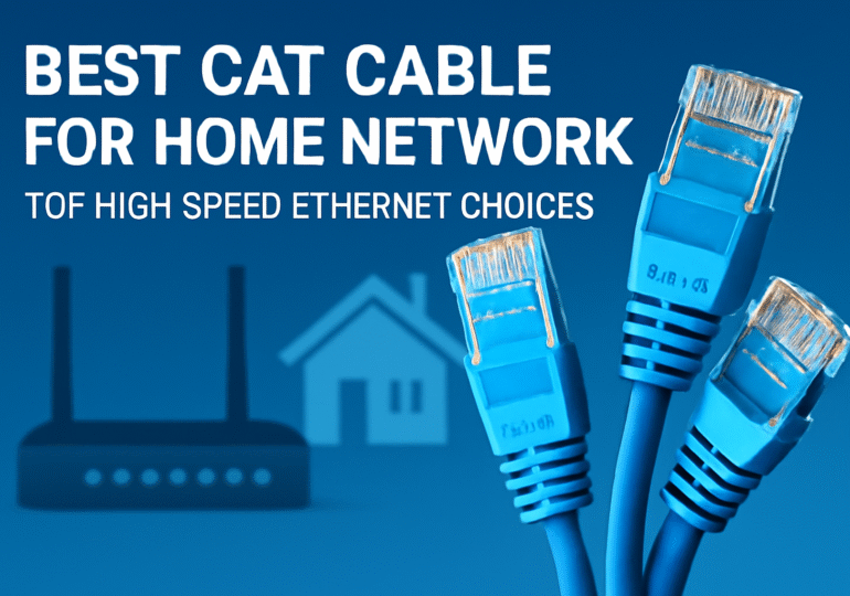 Best Cat Cable for Home Network: Top High-Speed Ethernet Choices