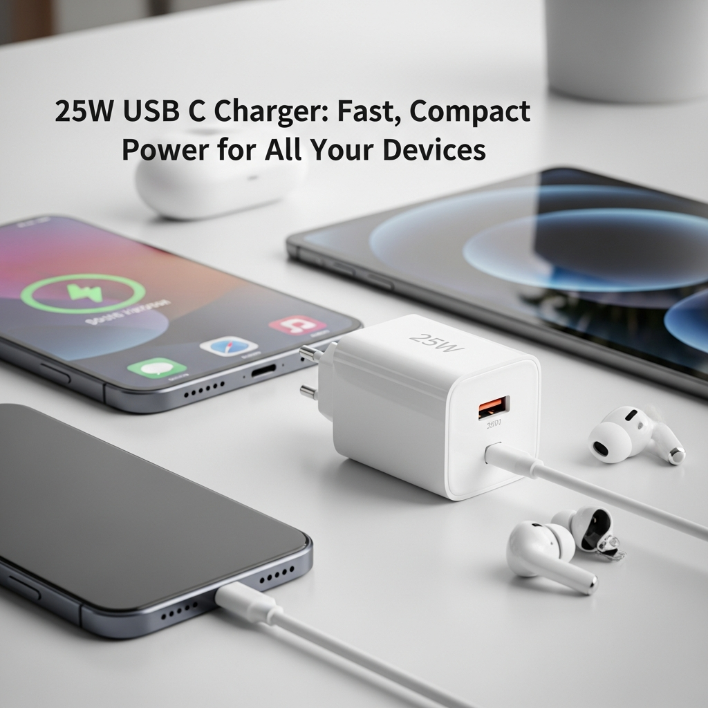 25W USB C Charger Fast