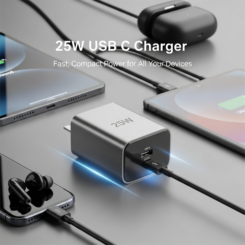 25W USB C Charger