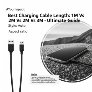 Best Charging Cable Length 1M Vs 2M Vs 3M – Ultimate Guide