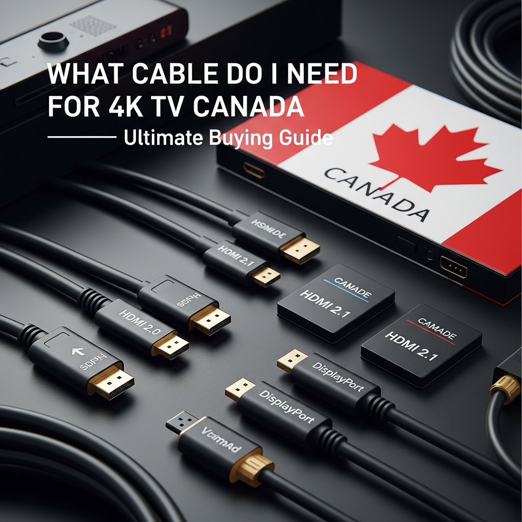Cable Do I Need for 4K TV