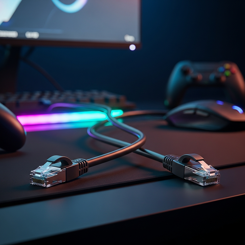 Cat 8 Ethernet Cable for Gaming