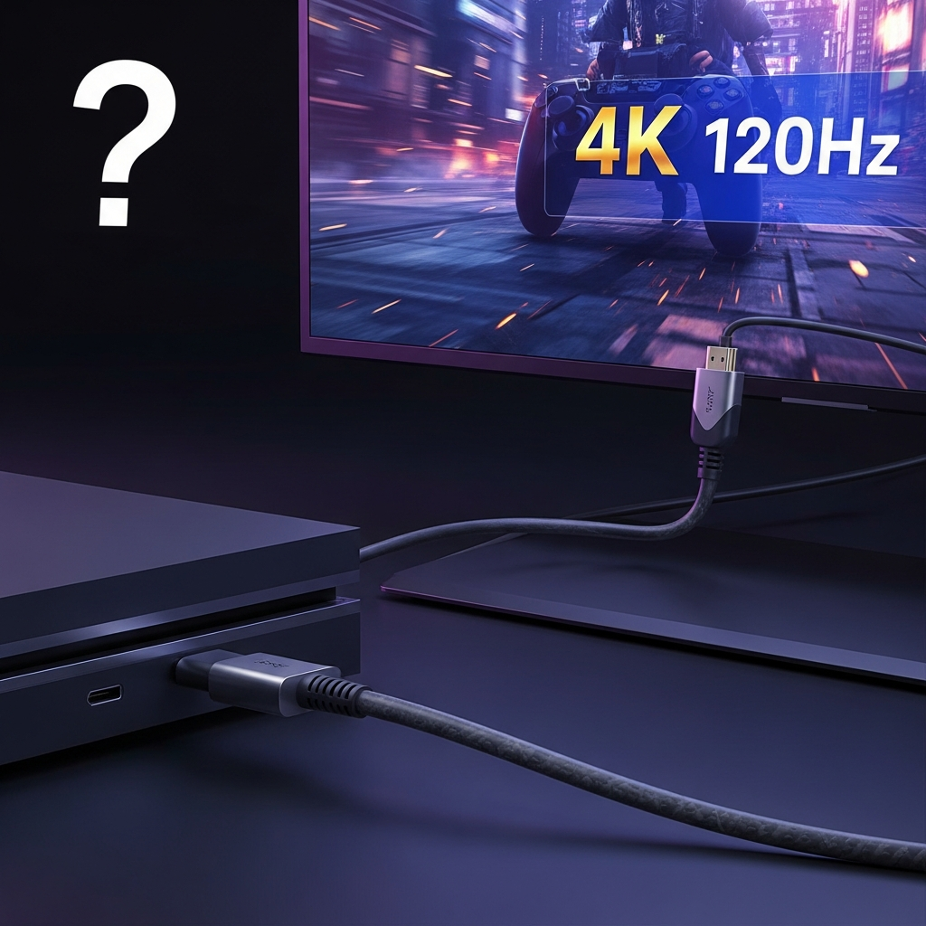 Cheap Hdmi Cable Handle 4K 120Hz Gaming