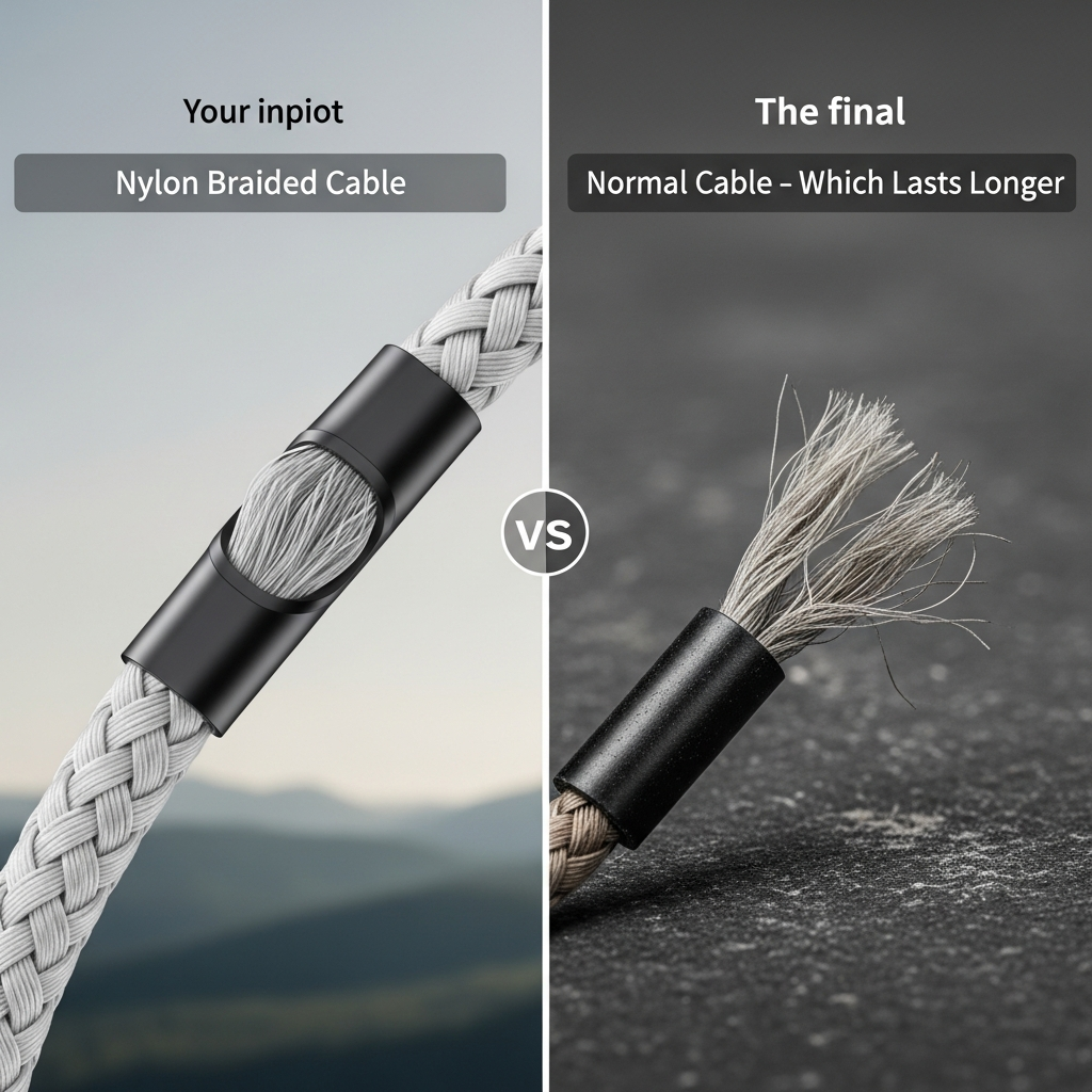Nylon Braided Cable Vs Normal Cable