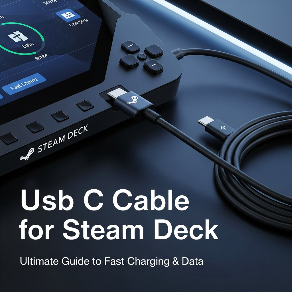 Usb C Cable for Steam Deck