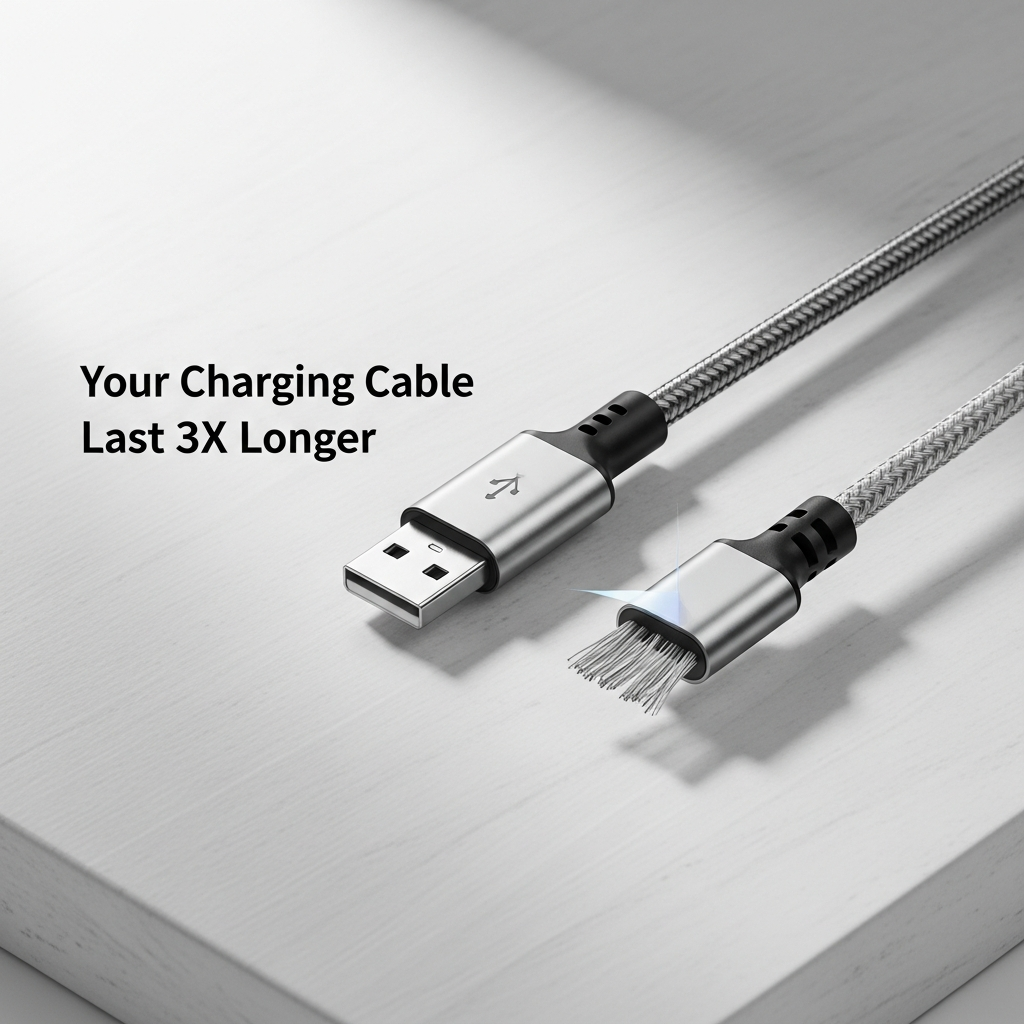 Your Charging Cable Last 3x