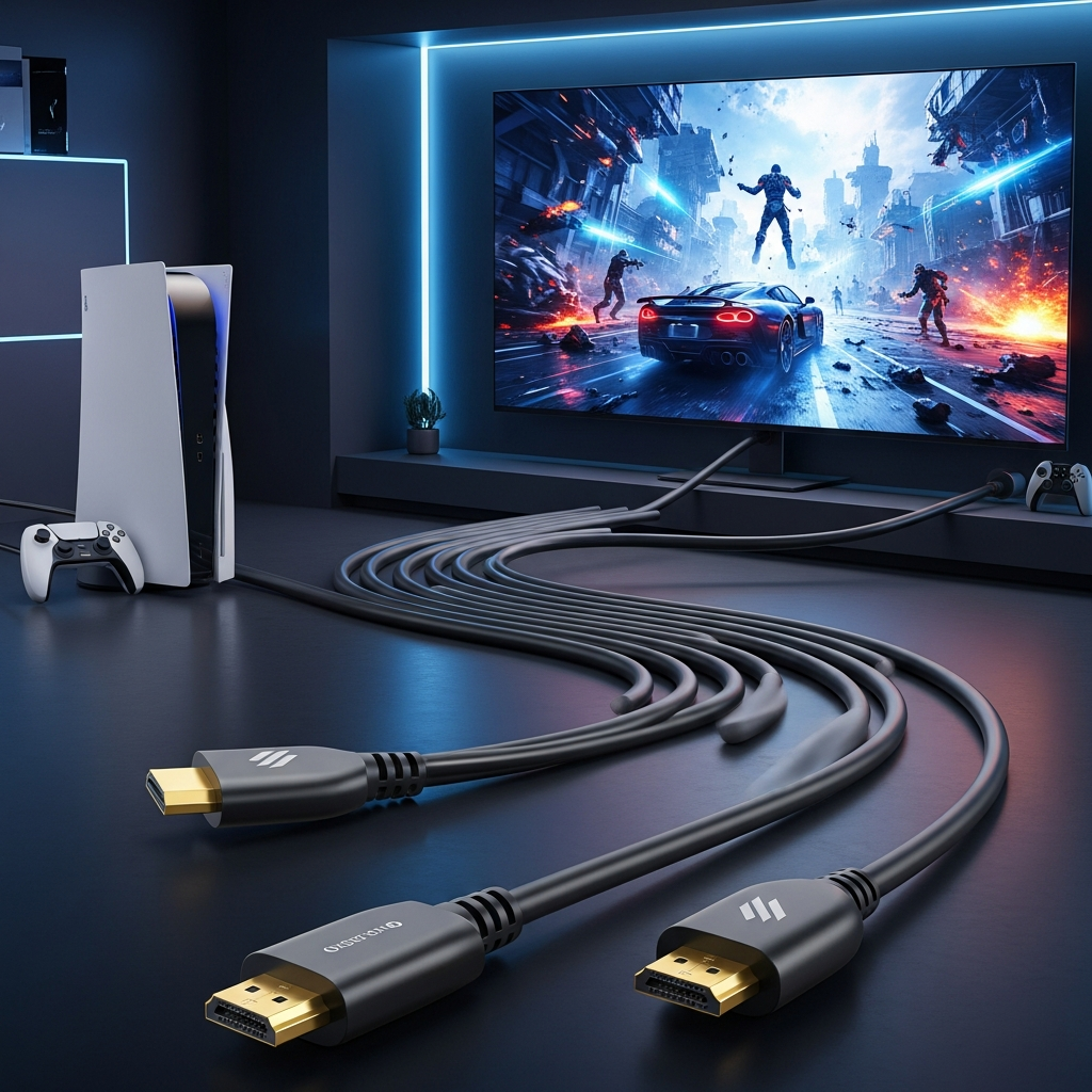 Super Long HDMI Cable Ultimate High-Speed 4K Connection for Gaming